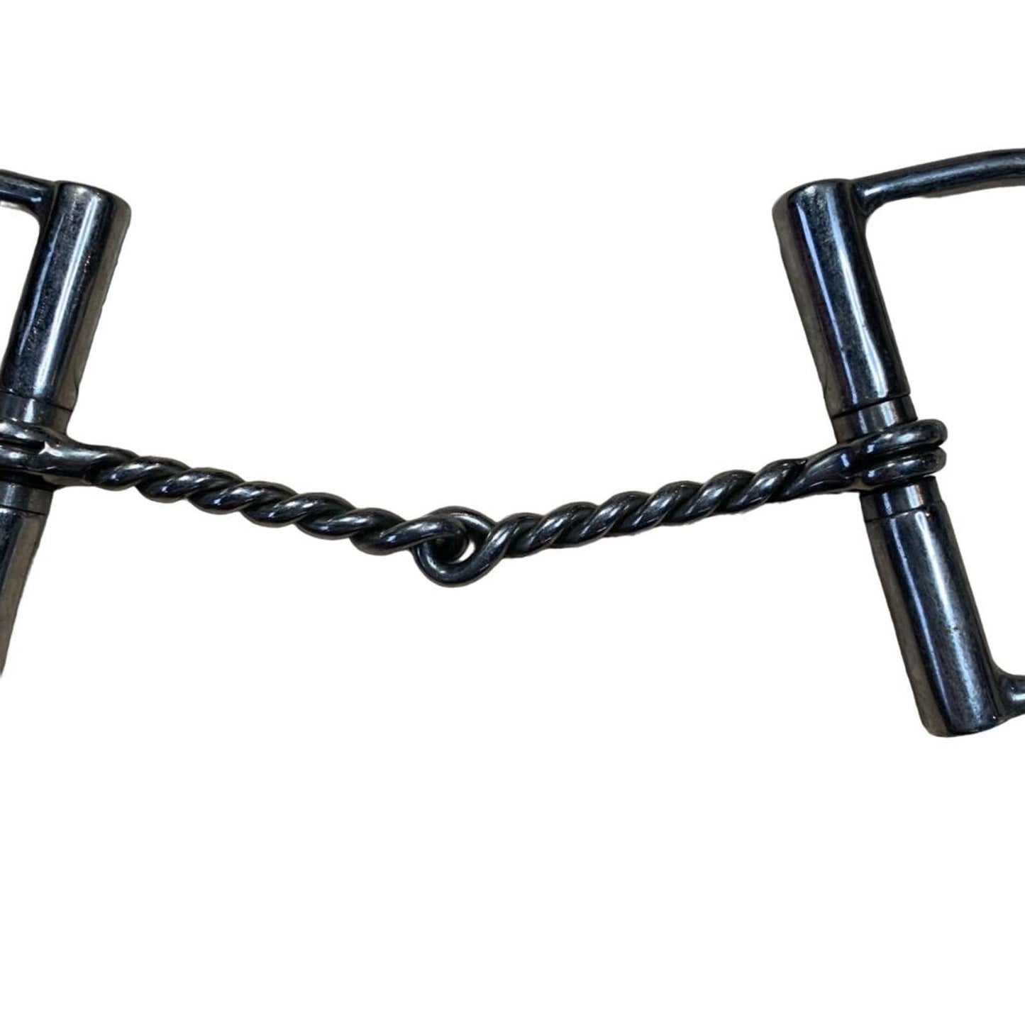 Centaur Twisted Wire Hunter Dee Snaffle in Stainless Steel - 5"