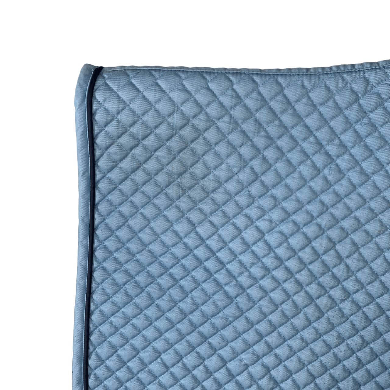 Centaur Quilted Dressage Saddle Pad in Blue - Full