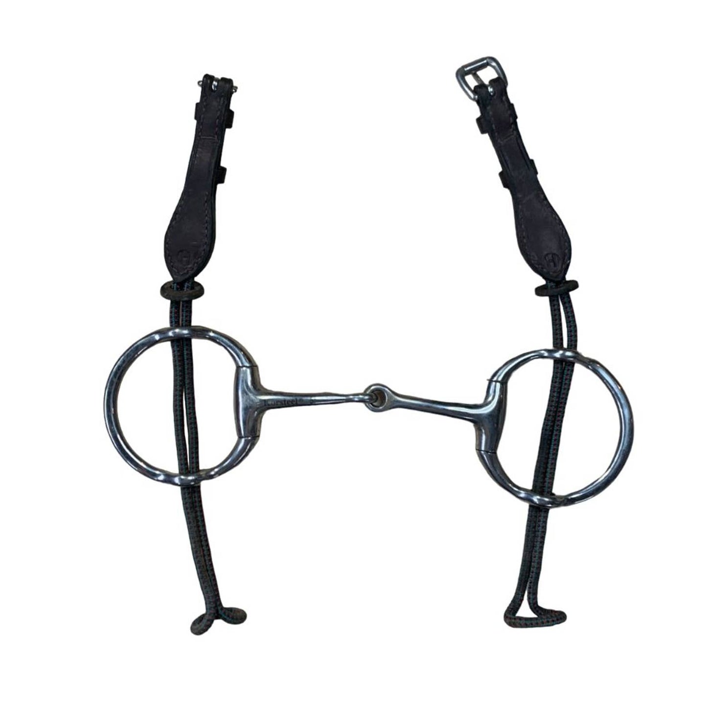 Korsteel Cheltenham Gag Eggbutt Snaffle in Stainless Steel - 5"