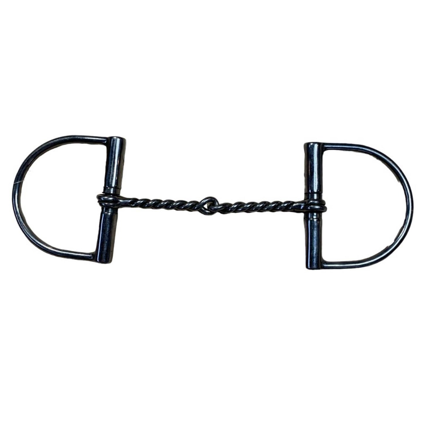 Centaur Twisted Wire Hunter Dee Snaffle in Stainless Steel - 5"