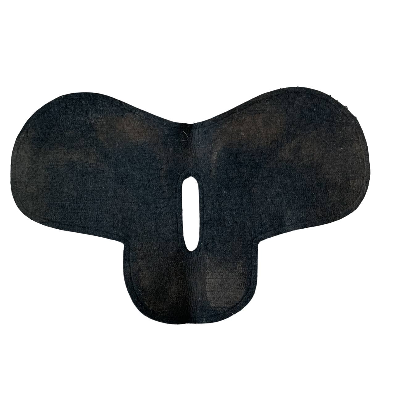 Diamond Wool 1/2" All Purpose Saddle Pad in Black - Full