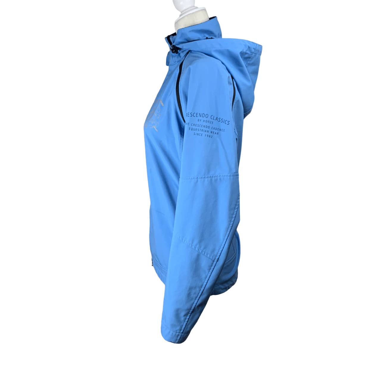 Horze Crescendo Minka 2-in-1 Jacket in Blue - Woman's Medium